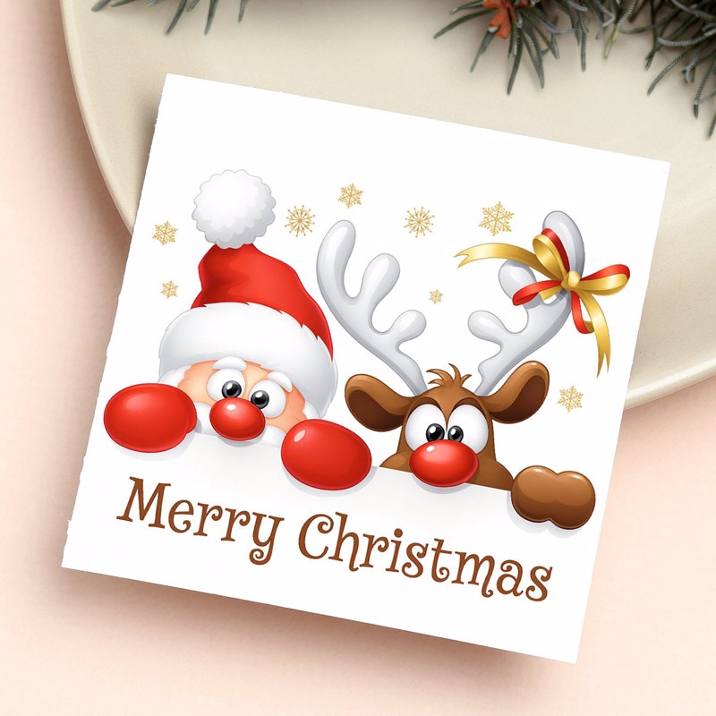Children Christmas Greeting Cards