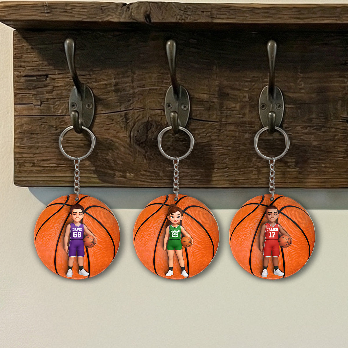 Basketball Senior Keepsake - Personalized Acrylic Keychain - Graduation Gift For Daughter, Son Graduates, Class of 2026