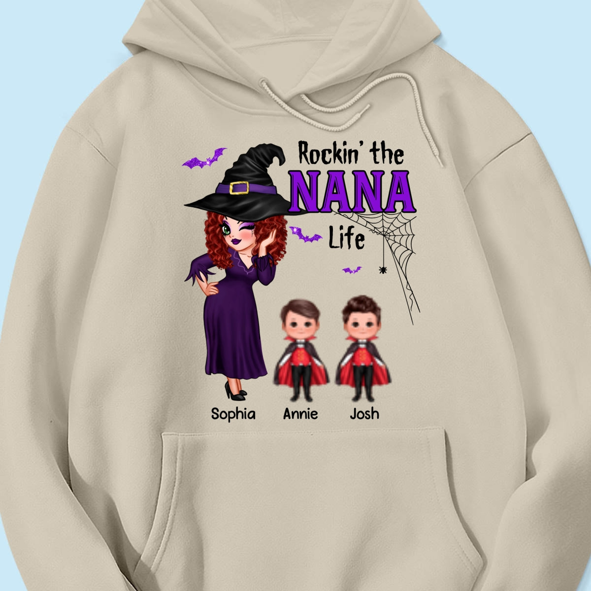 Pretty Woman Halloween Rockin‘ The Grandma Mom Life Personalized Shirt