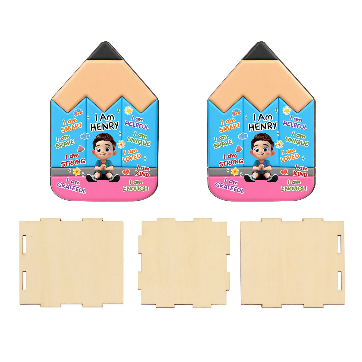 Learning Starts Today Kids - Personalized Pencil Holder - Back To School Gift For Kids