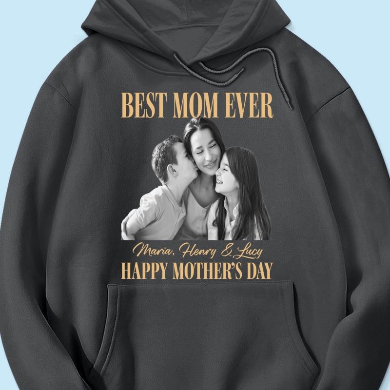 Trending Vintage Best Mom Ever - Personalized Shirt - Mother's Day Gift For Mom