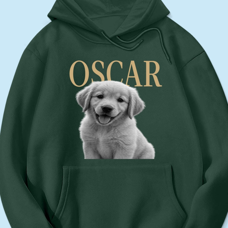 Custom Pet Photo And Name - Personalized Shirt - Vintage Shirt for Pet Lovers