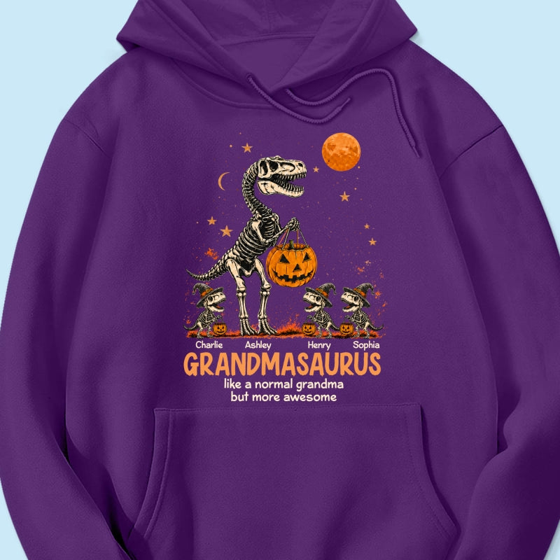 Spooky Grandmasaurus - Personalized Shirt - Halloween Gift for Grandma, Mom