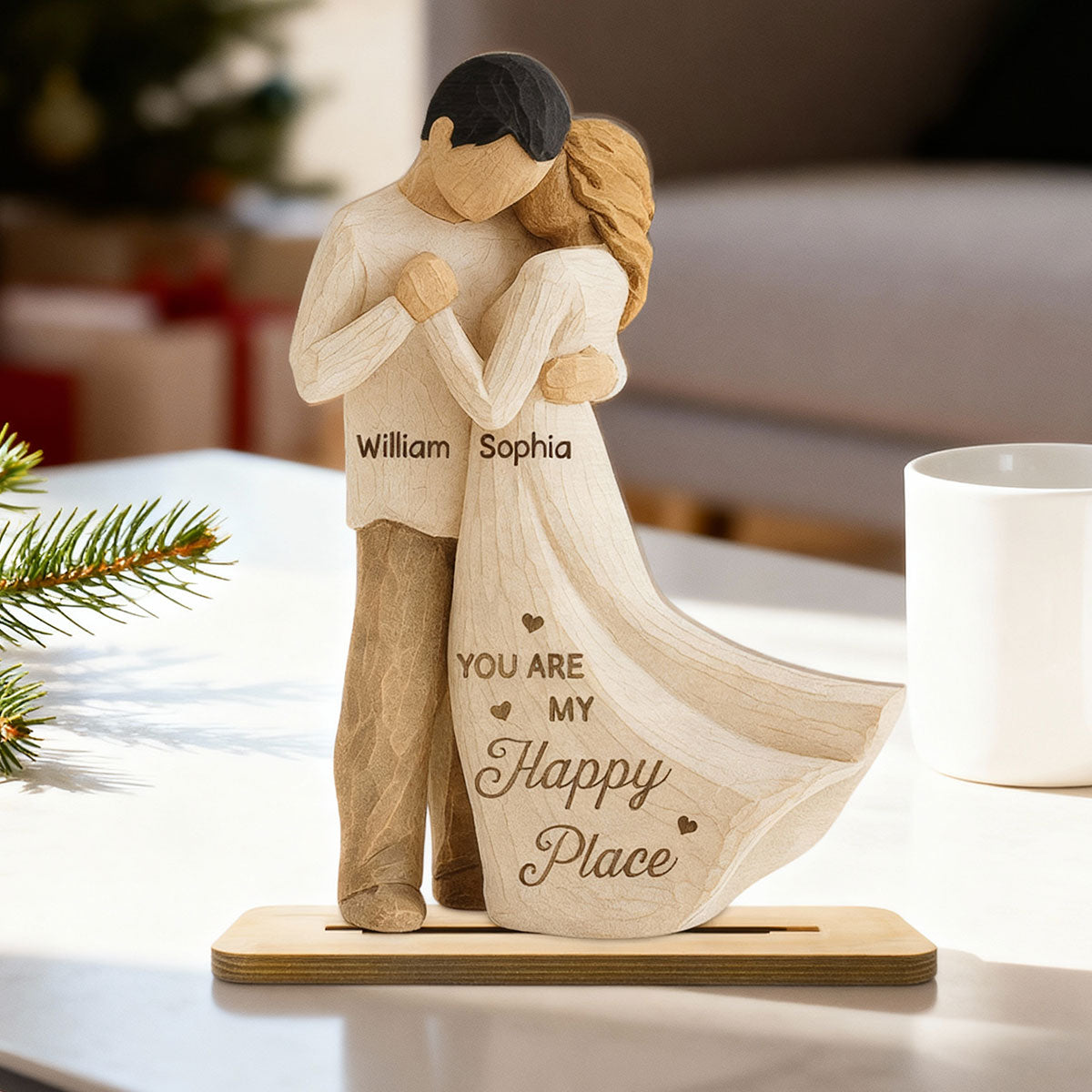 You & Me We Got This 3D Effect Couple - Personalized 2-Layered Wooden Plaque - Gift For Him, Gift For Her