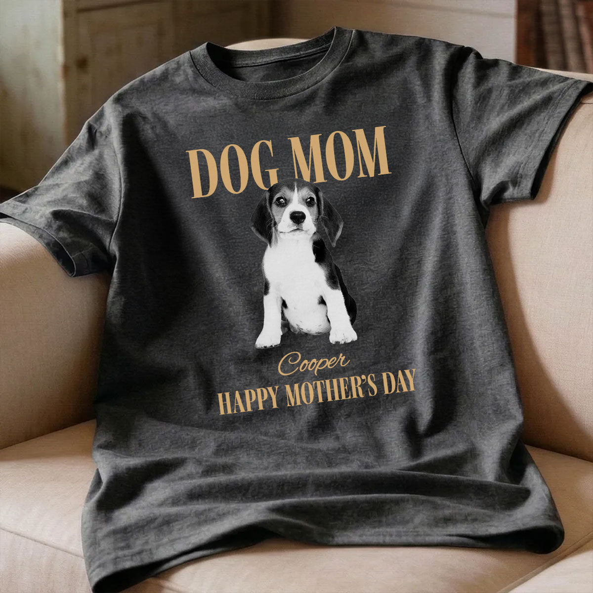 Trending Vintage Dog Mom - Personalized Shirt - Mother's Day Gift For Dog Mom