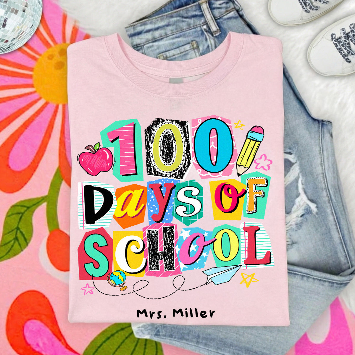 One Hundred Days Later 100 Days Of School Celebration - Personalized Shirt