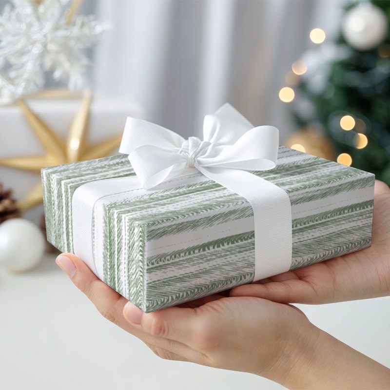 Sage Camouflage Gift Wrapping Paper
