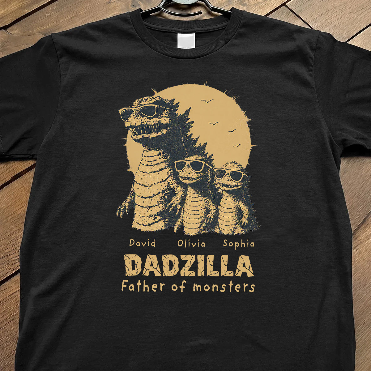 Father of Monsters - Personalized Shirt - Funny Father's Day Gift for Dad, Papa, Husband