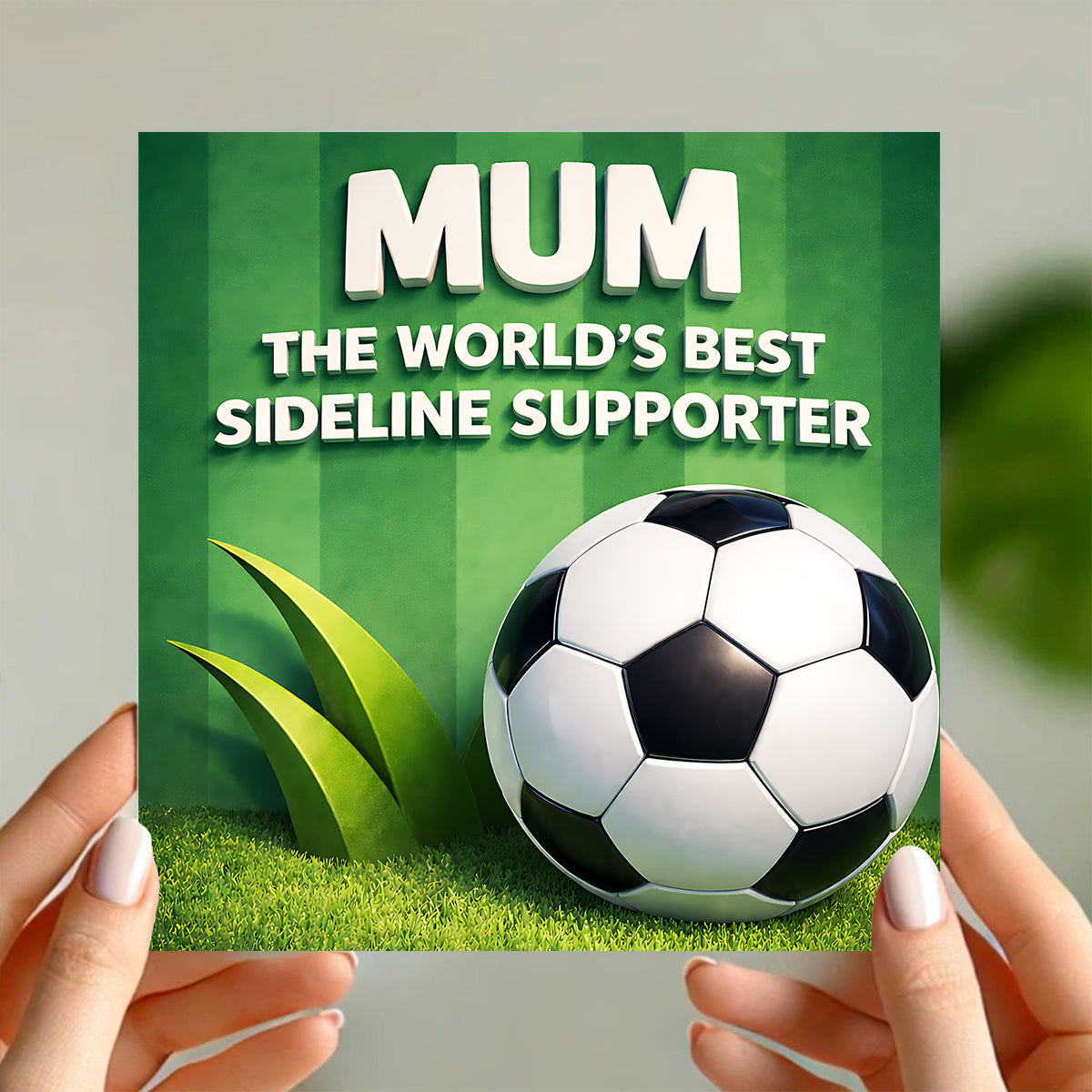 UK Mother's Day Greeting Cards For Football Mum