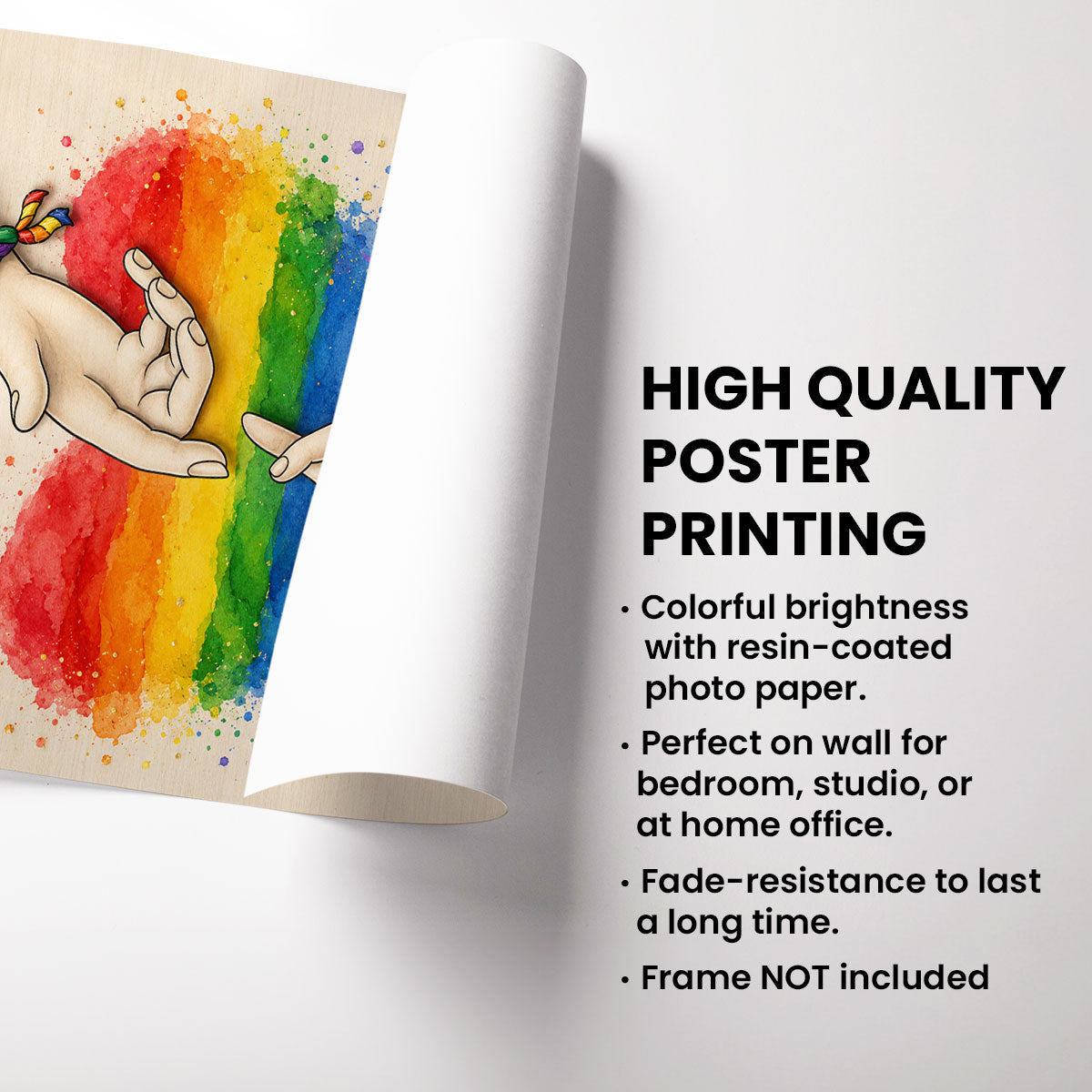 It's Always Better When We're Together - Personalized Poster - Gift For Couple, Happy Pride Month