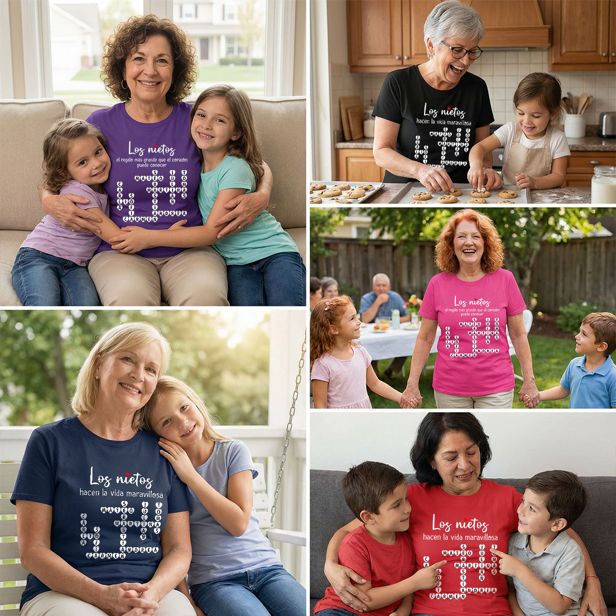 The Greatest Gift You Ever Know Crossword Puzzle Art - Personalized Shirt - Spanish Ver