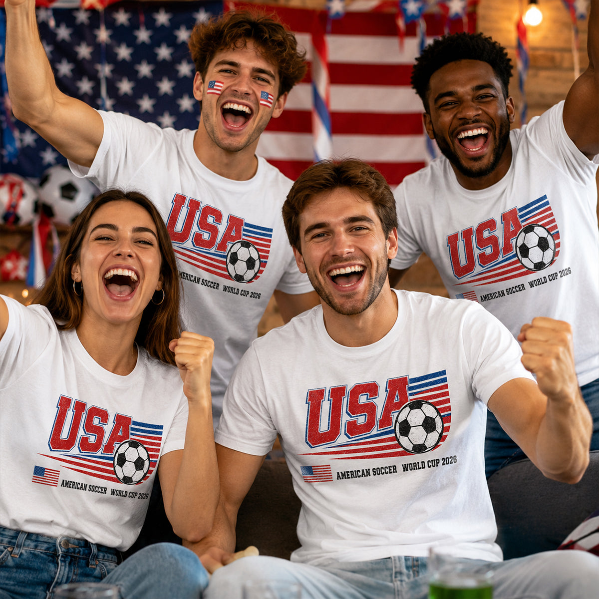 American Soccer 2026 - Shirt - Gift For Soccer Fans