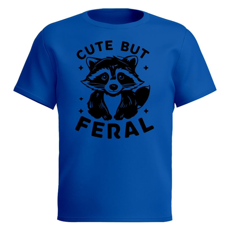 Cute But Feral Raccoon Funny Shirt For Kid