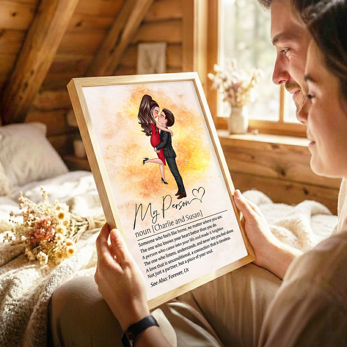 My Person Definition - Personalized Poster - Gift for Couple