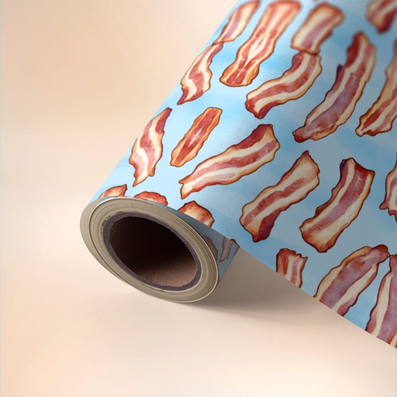 Bacon Sizzle Gift Wrapping Paper