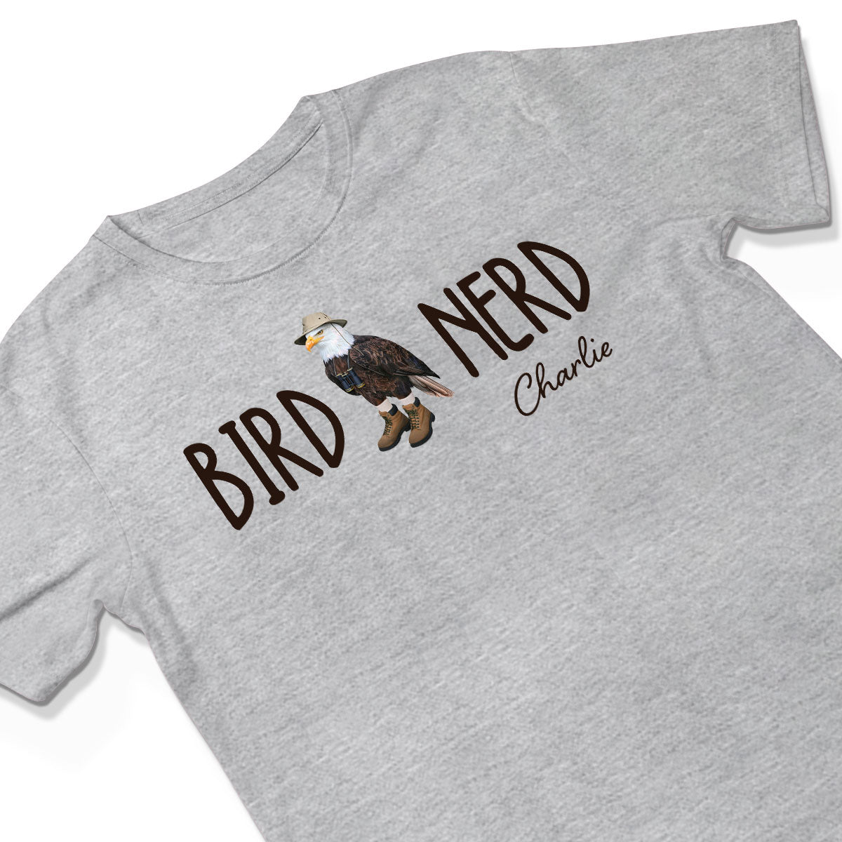 Bird Nerd - Personalized Shirt - Gift for Bird Lover, Birdwatcher, Bird Watching Gifts