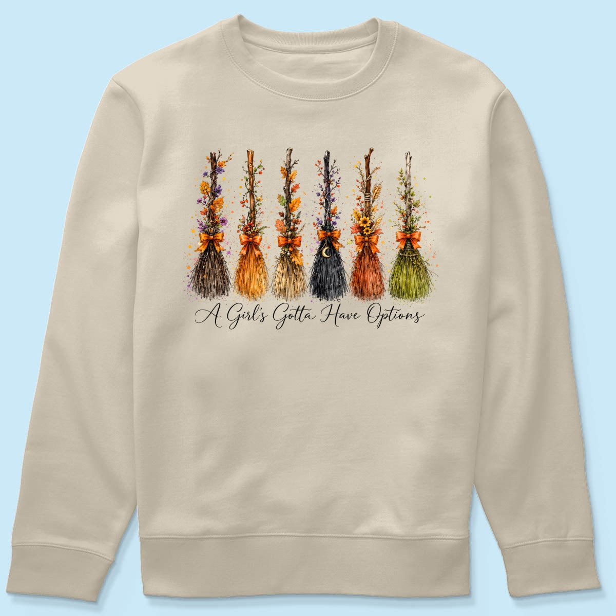 A Girl Gotta Have Options - Shirt - Retro Halloween For Girls