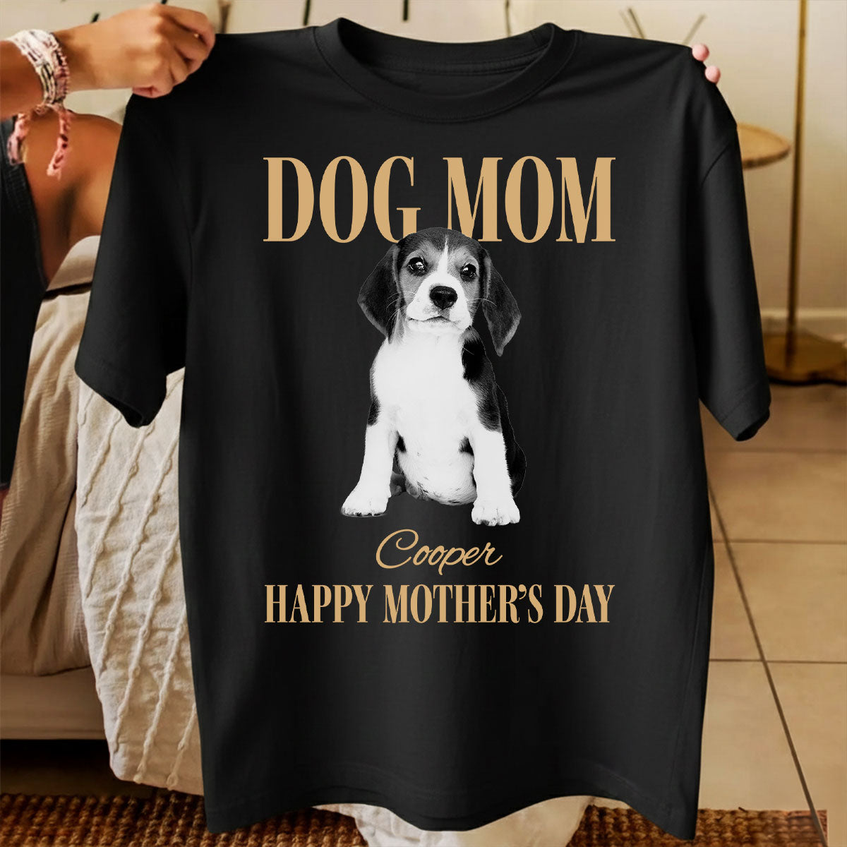 Trending Vintage Dog Mom - Personalized Shirt - Mother's Day Gift For Dog Mom