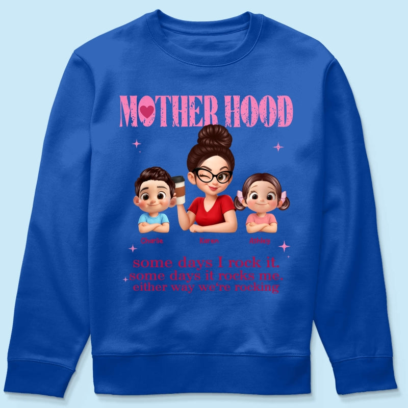 Rockin' Motherhood - Personalized Shirt - Mother's Day Gift for Mom, Wife