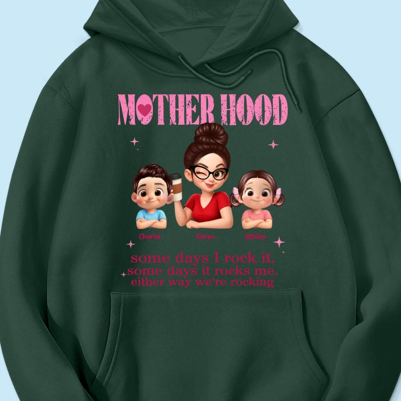 Rockin' Motherhood - Personalized Shirt - Mother's Day Gift for Mom, Wife