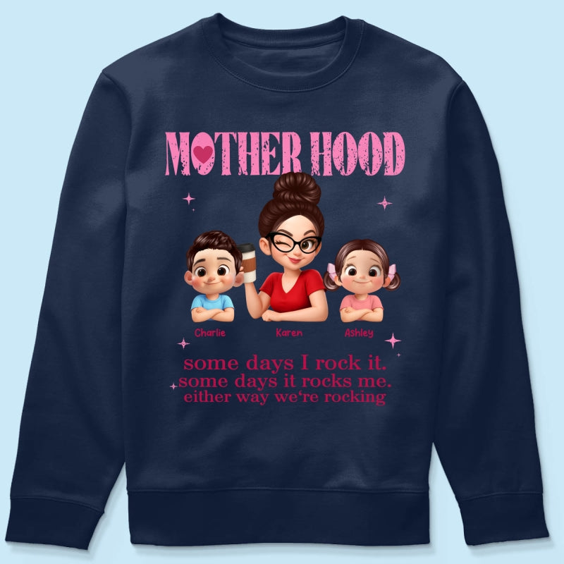 Rockin' Motherhood - Personalized Shirt - Mother's Day Gift for Mom, Wife