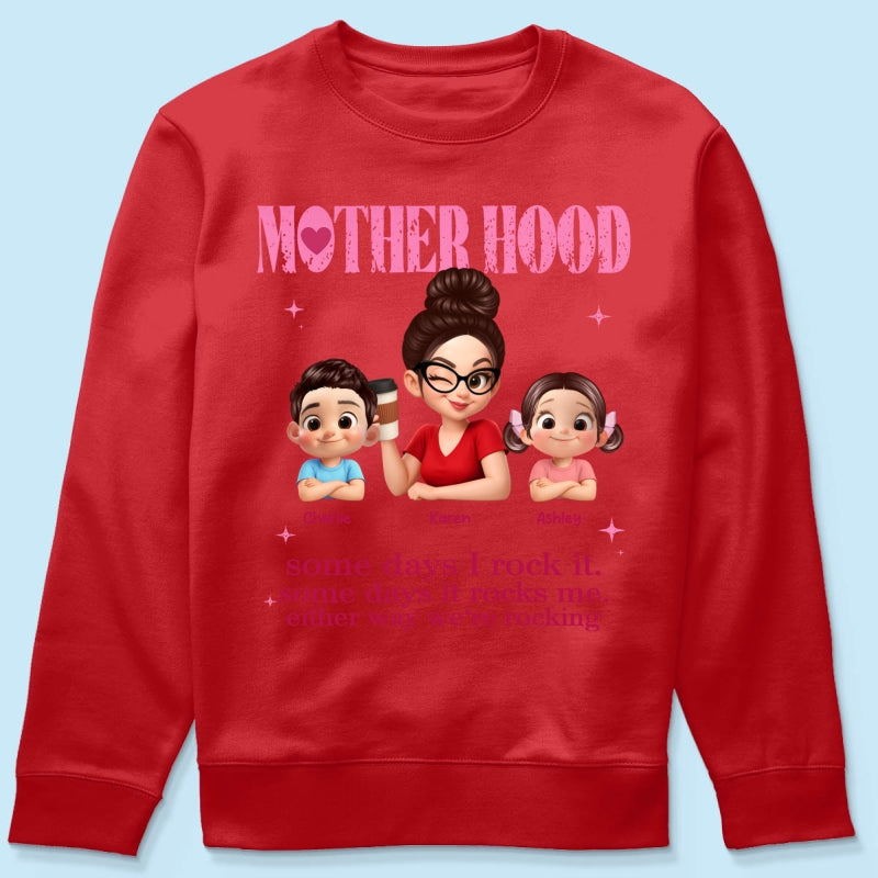 Rockin' Motherhood - Personalized Shirt - Mother's Day Gift for Mom, Wife