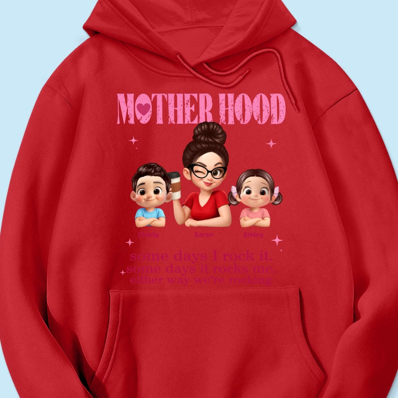 Rockin' Motherhood - Personalized Shirt - Mother's Day Gift for Mom, Wife