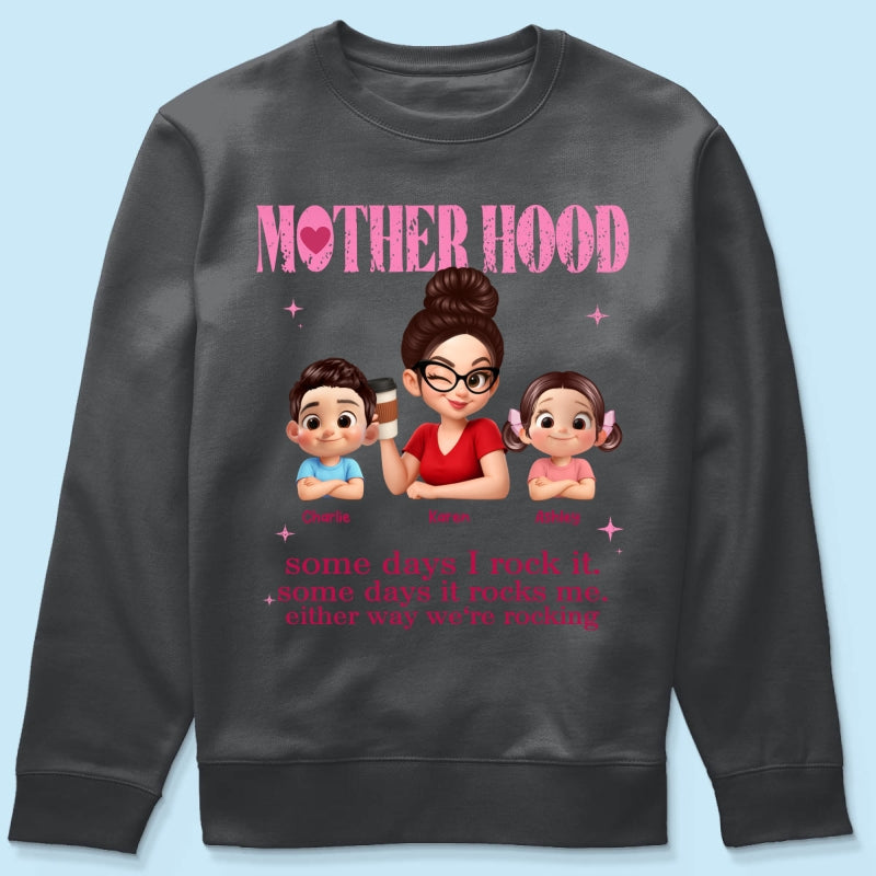 Rockin' Motherhood - Personalized Shirt - Mother's Day Gift for Mom, Wife