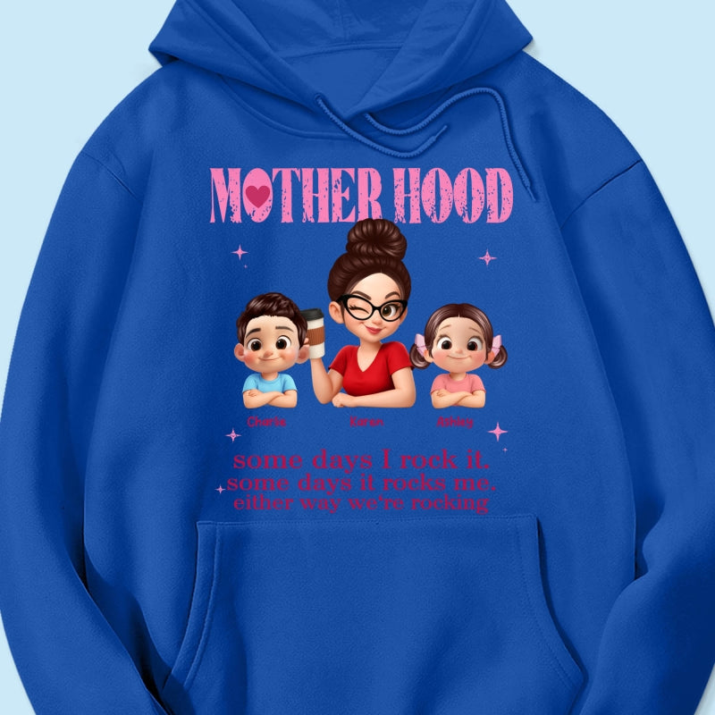 Rockin' Motherhood - Personalized Shirt - Mother's Day Gift for Mom, Wife