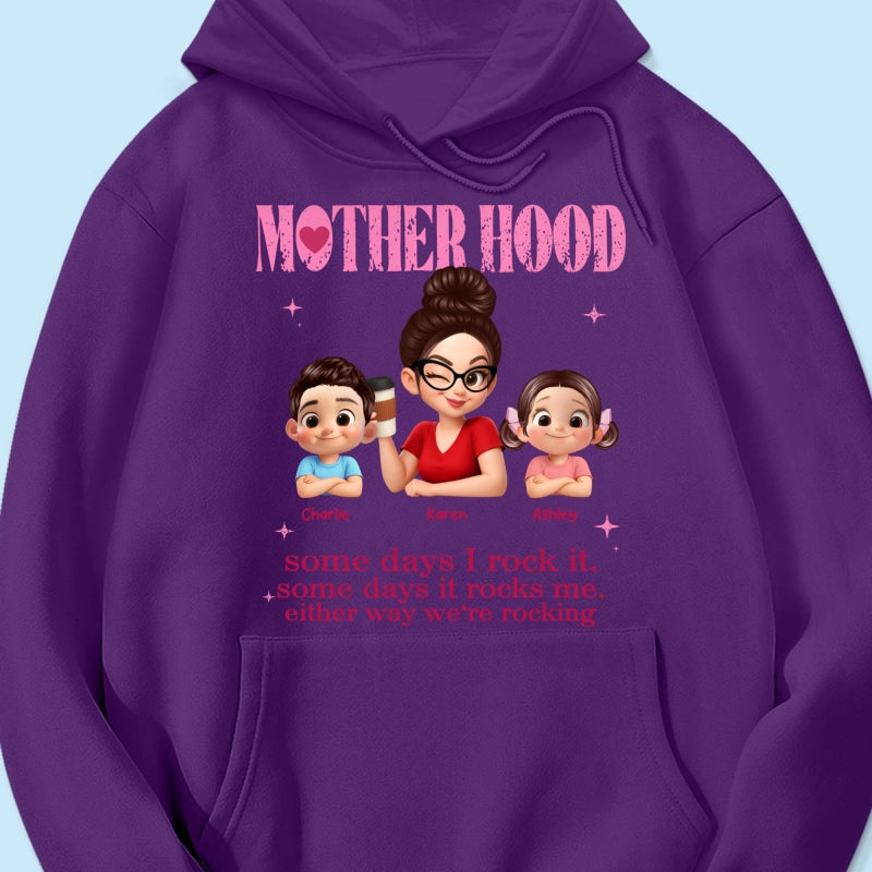 Rockin' Motherhood - Personalized Shirt - Mother's Day Gift for Mom, Wife
