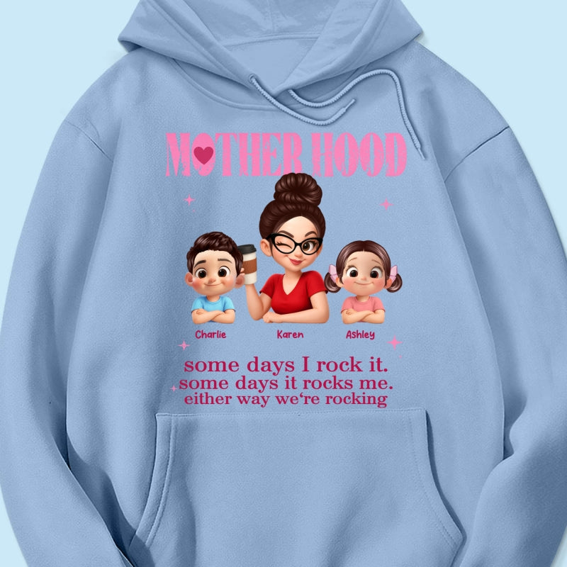Rockin' Motherhood - Personalized Shirt - Mother's Day Gift for Mom, Wife