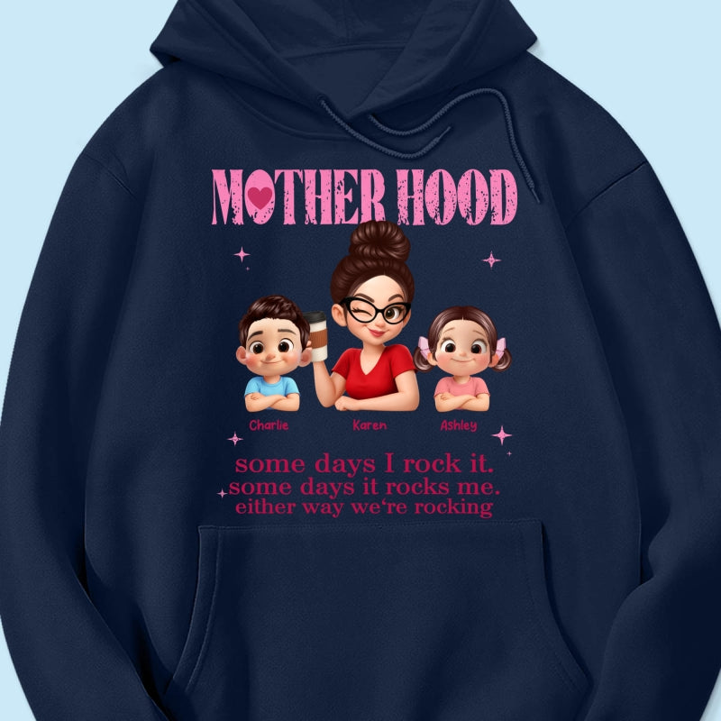Rockin' Motherhood - Personalized Shirt - Mother's Day Gift for Mom, Wife