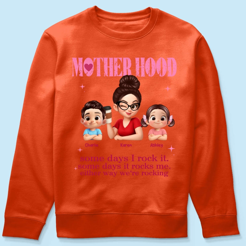 Rockin' Motherhood - Personalized Shirt - Mother's Day Gift for Mom, Wife