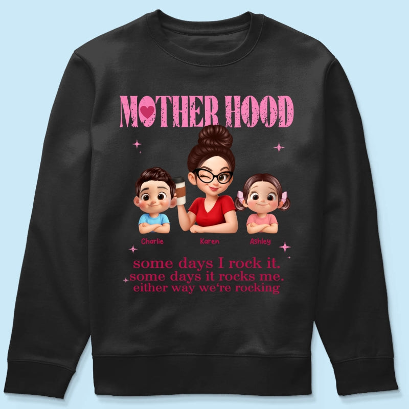 Rockin' Motherhood - Personalized Shirt - Mother's Day Gift for Mom, Wife