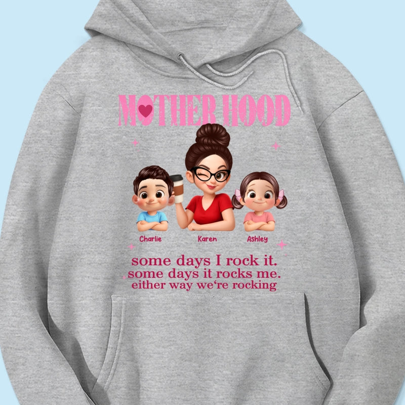 Rockin' Motherhood - Personalized Shirt - Mother's Day Gift for Mom, Wife