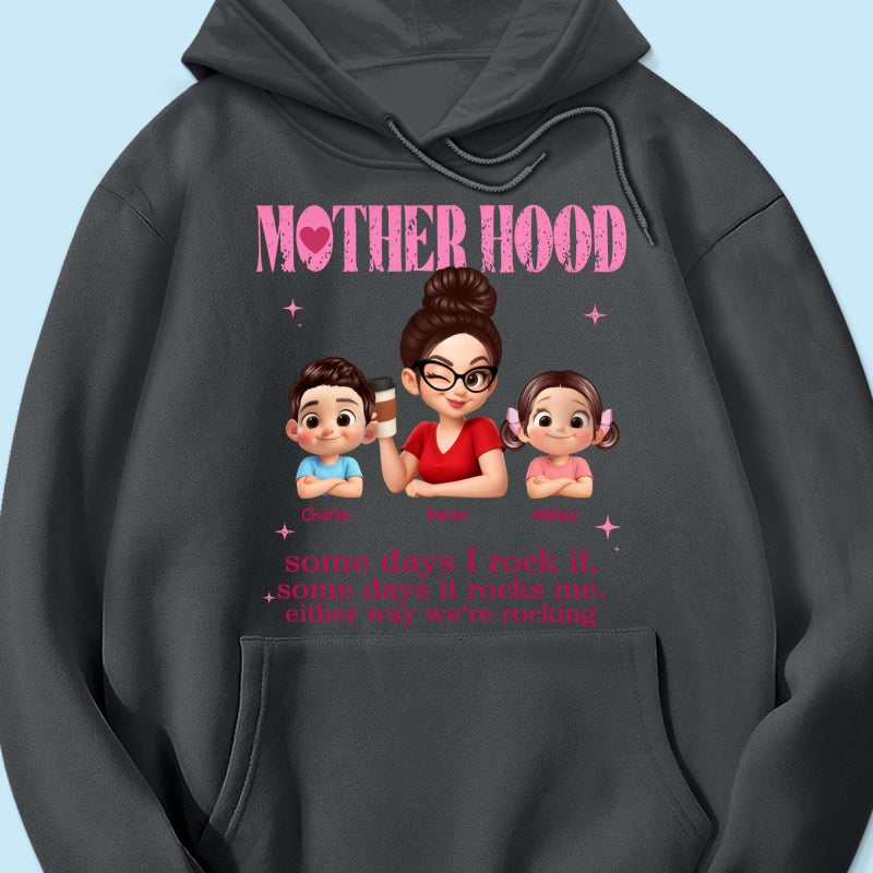 Rockin' Motherhood - Personalized Shirt - Mother's Day Gift for Mom, Wife