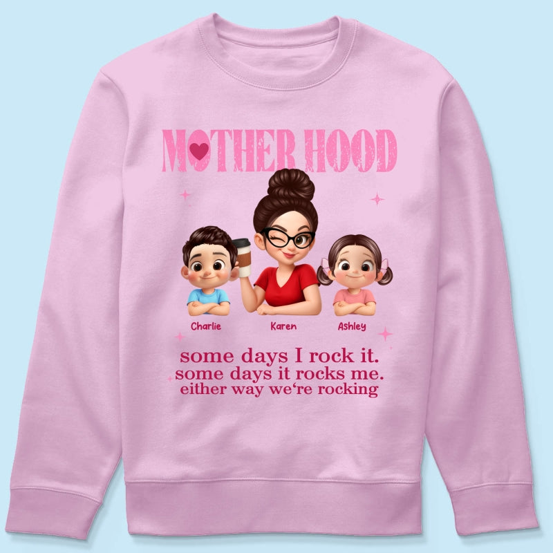 Rockin' Motherhood - Personalized Shirt - Mother's Day Gift for Mom, Wife