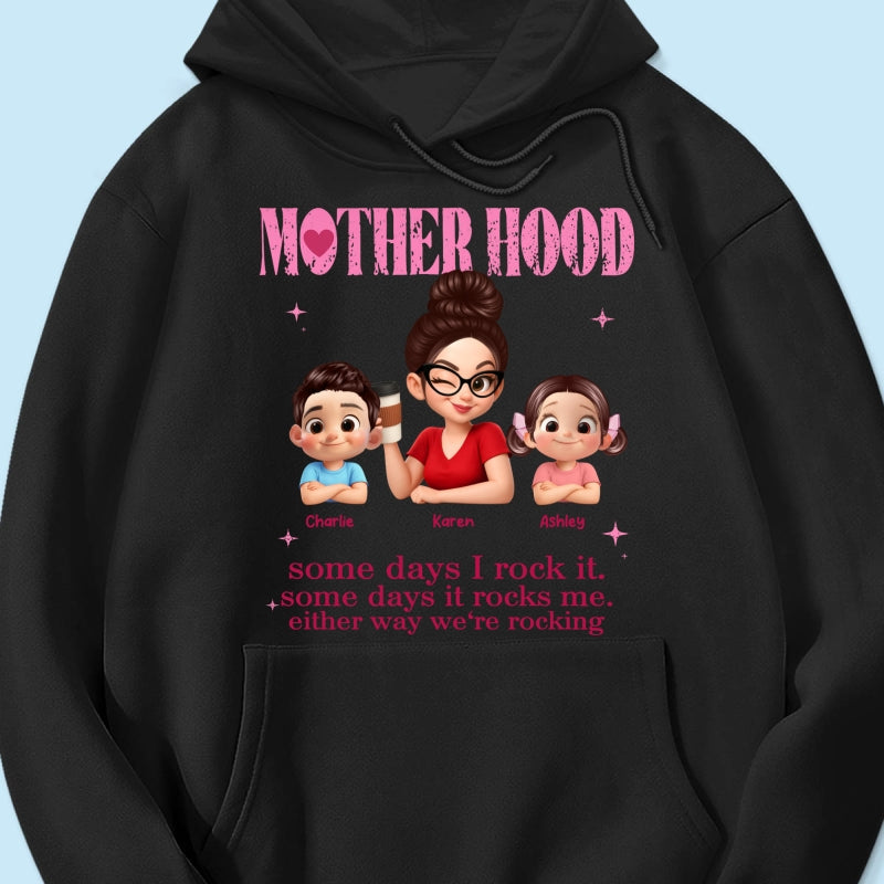 Rockin' Motherhood - Personalized Shirt - Mother's Day Gift for Mom, Wife
