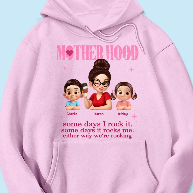 Rockin' Motherhood - Personalized Shirt - Mother's Day Gift for Mom, Wife