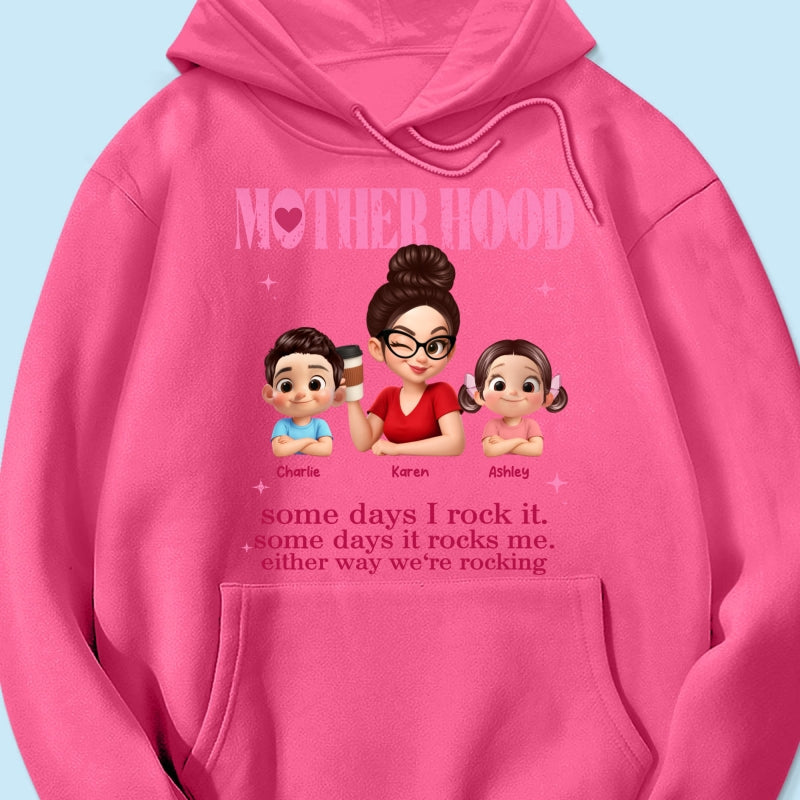 Rockin' Motherhood - Personalized Shirt - Mother's Day Gift for Mom, Wife