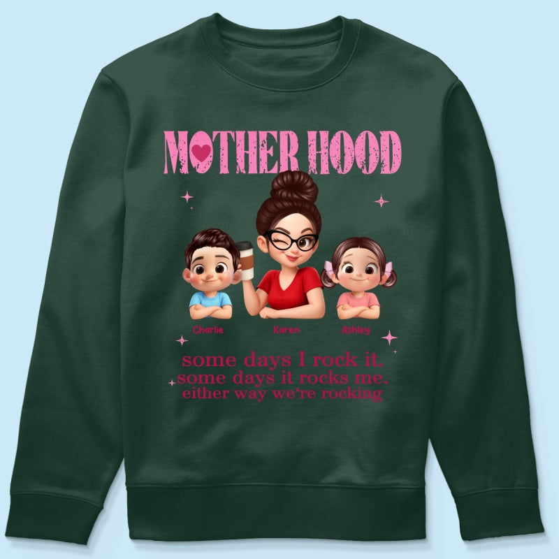Rockin' Motherhood - Personalized Shirt - Mother's Day Gift for Mom, Wife