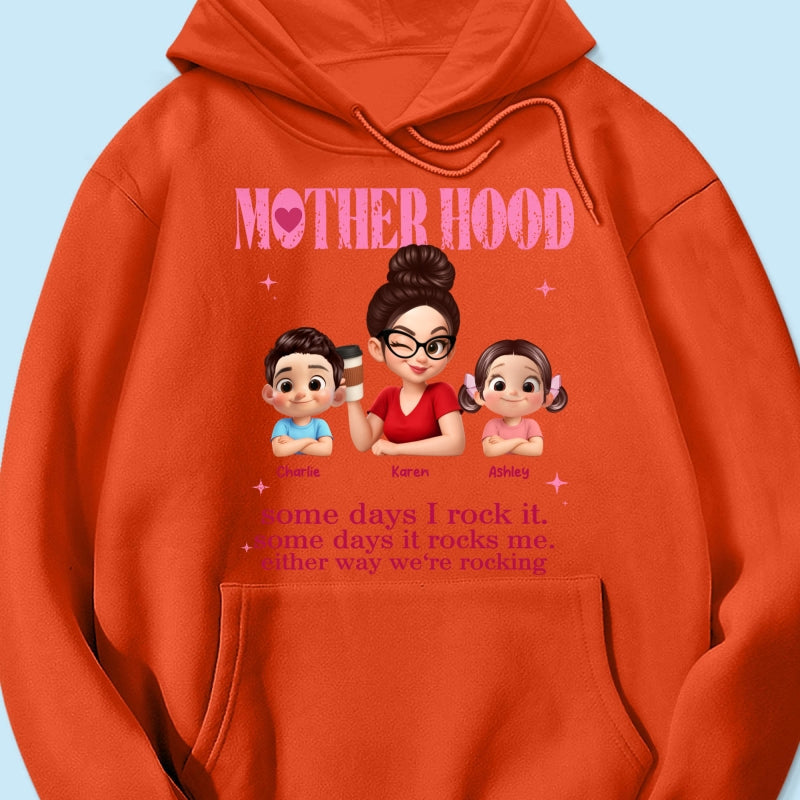 Rockin' Motherhood - Personalized Shirt - Mother's Day Gift for Mom, Wife