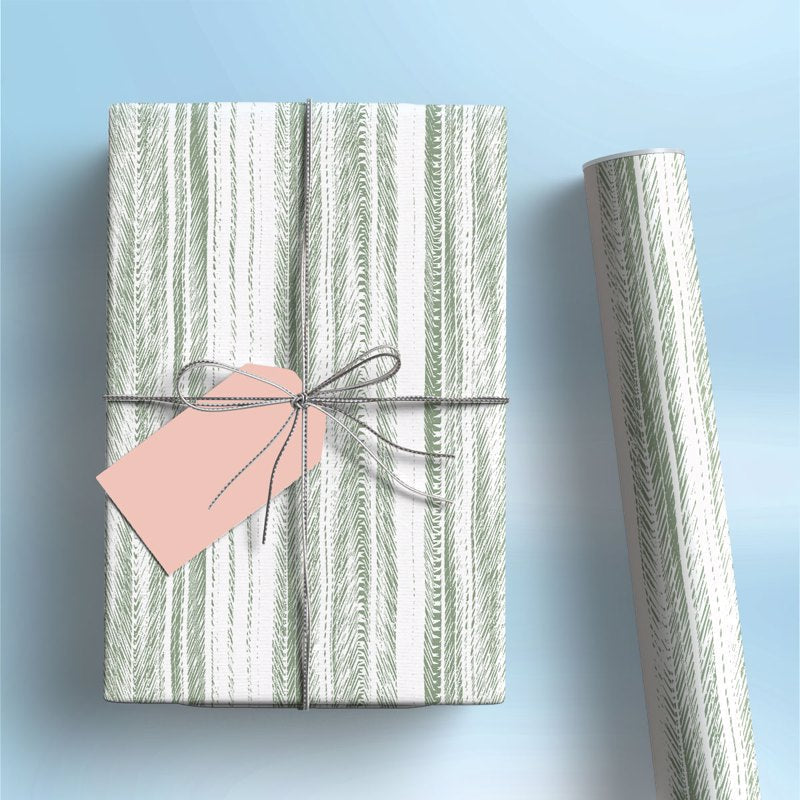 Sage Camouflage Gift Wrapping Paper