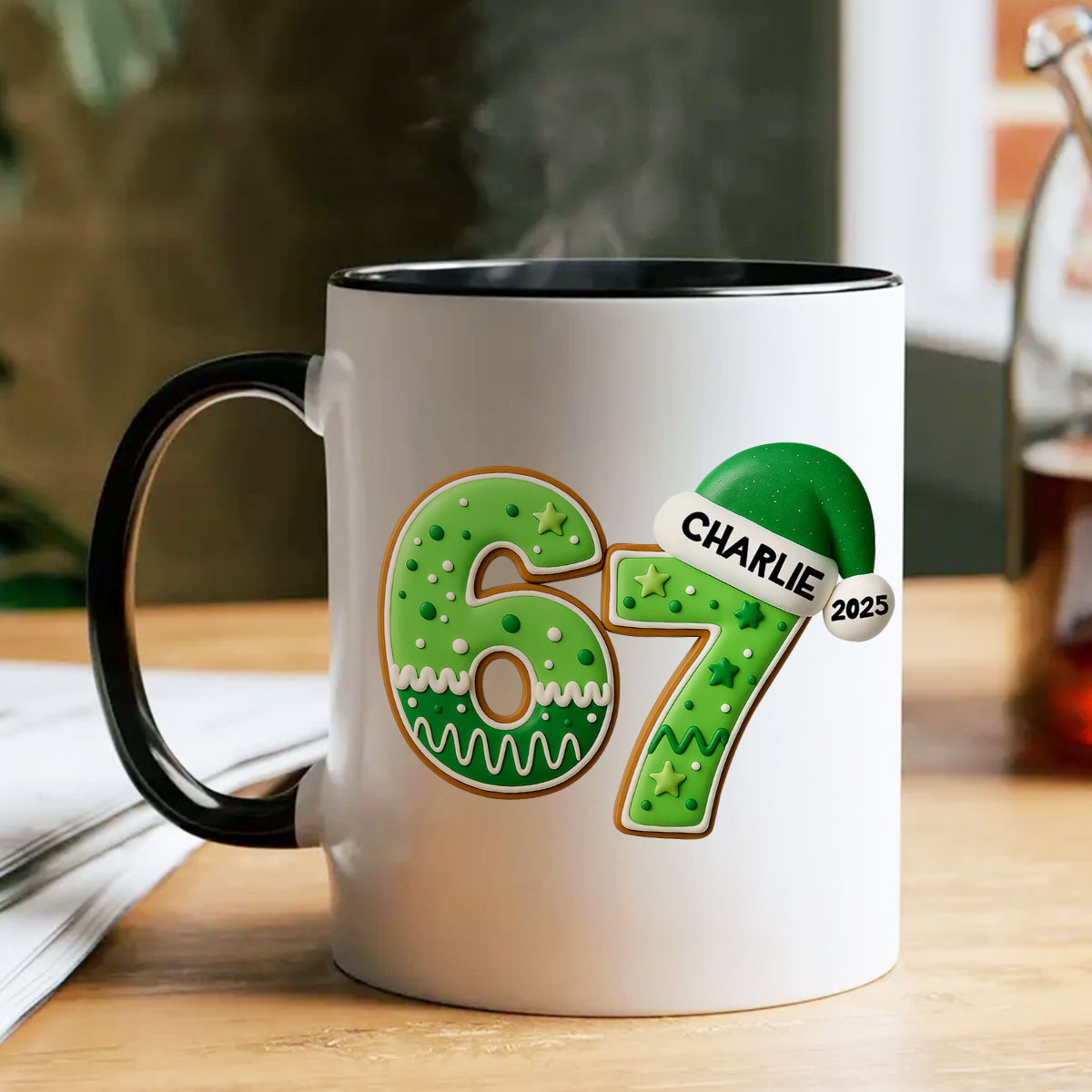 Custom Six Seven - Personalized Mug - Teen Slang Funny Tree Decor, Funny Teen Grandkid Gift