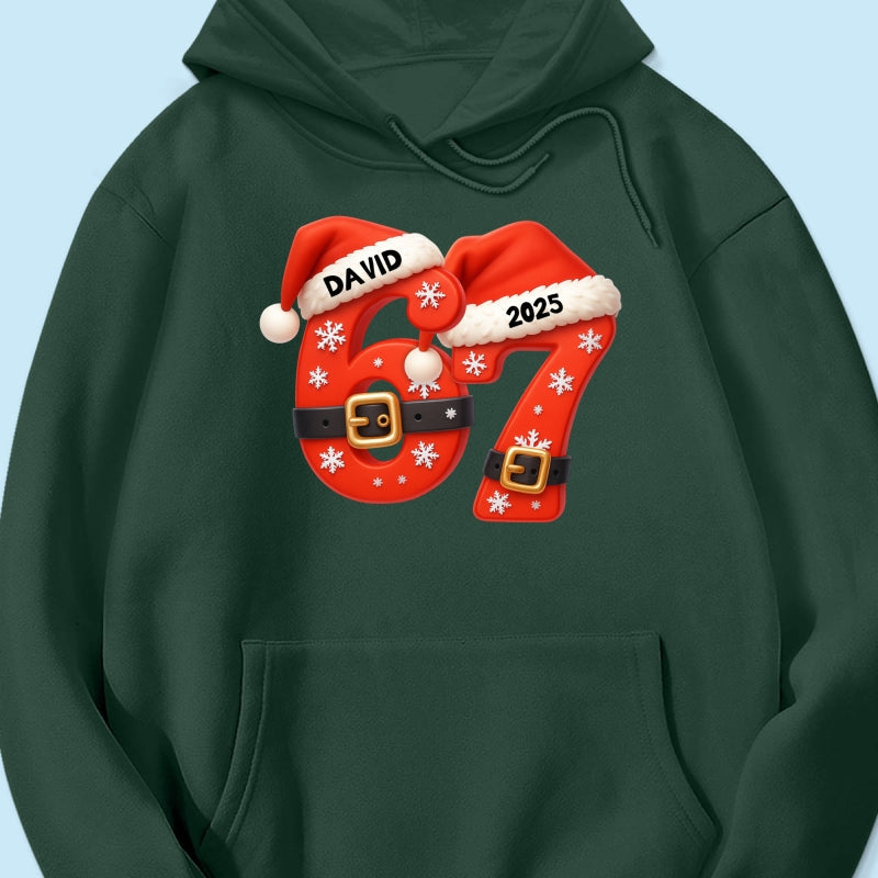 Custom Six Seven - Personalized Shirt - Teen Slang Funny Tree Decor, Funny Teen Grandkid Gift