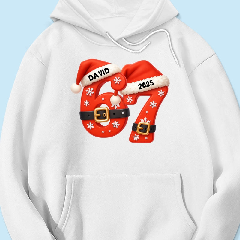 Custom Six Seven - Personalized Shirt - Teen Slang Funny Tree Decor, Funny Teen Grandkid Gift