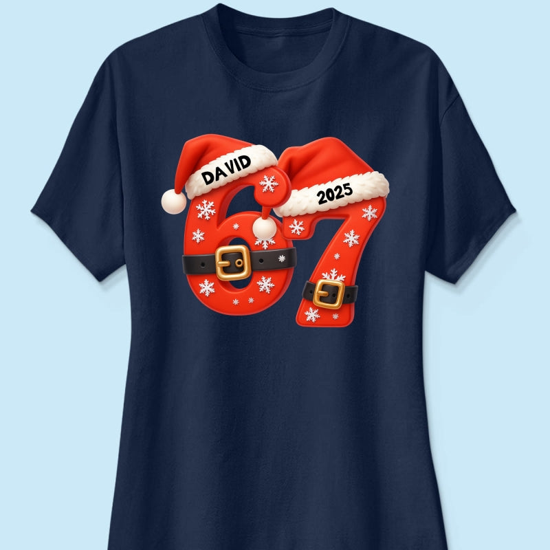 Custom Six Seven - Personalized Shirt - Teen Slang Funny Tree Decor, Funny Teen Grandkid Gift