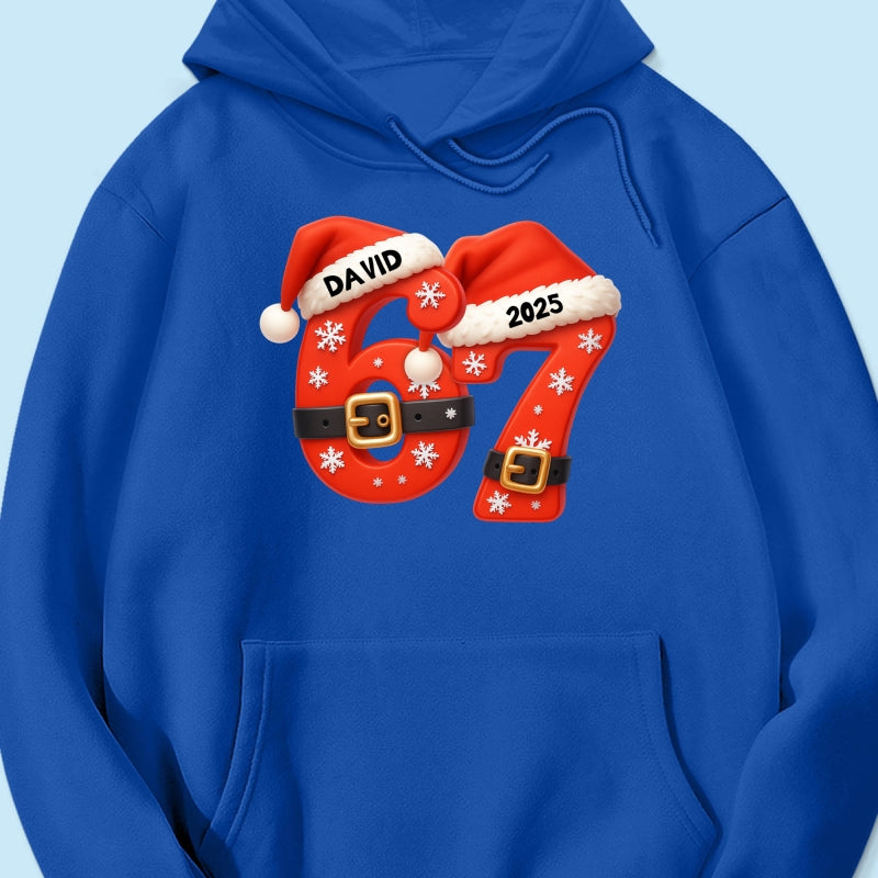 Custom Six Seven - Personalized Shirt - Teen Slang Funny Tree Decor, Funny Teen Grandkid Gift