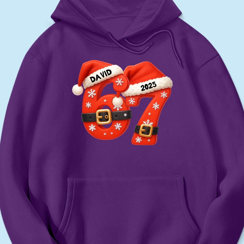 Custom Six Seven - Personalized Shirt - Teen Slang Funny Tree Decor, Funny Teen Grandkid Gift