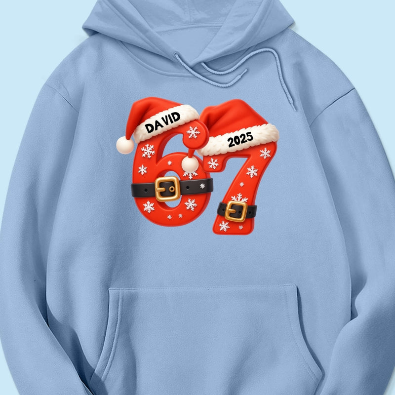 Custom Six Seven - Personalized Shirt - Teen Slang Funny Tree Decor, Funny Teen Grandkid Gift